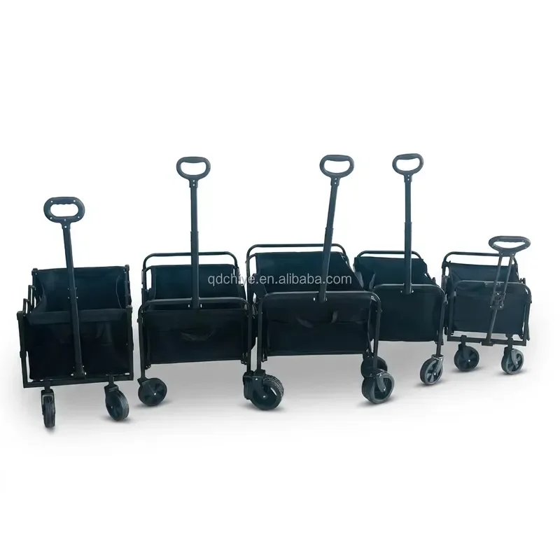 for 360/580/600 lb Foldable Cart with Wheels Heavy-Duty Multifunctional Folding Trolley