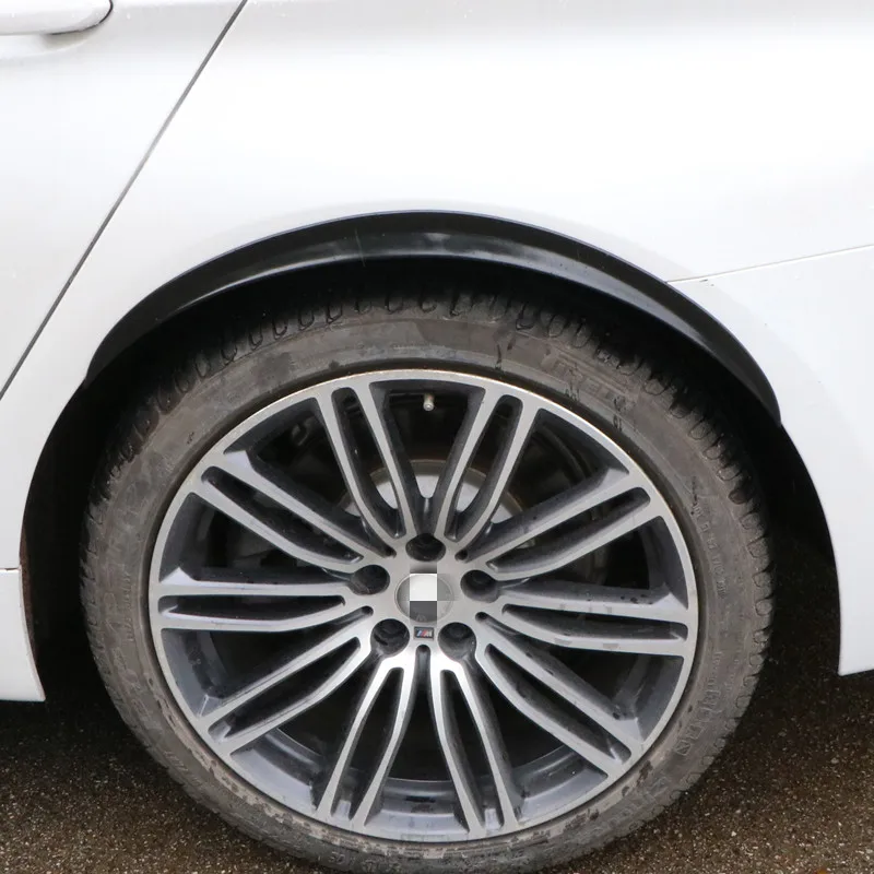 عالمي واقي مضيئة لعجلة السيارة ، زخارف مقوسة ، شفاه ، أسود ، حواجب