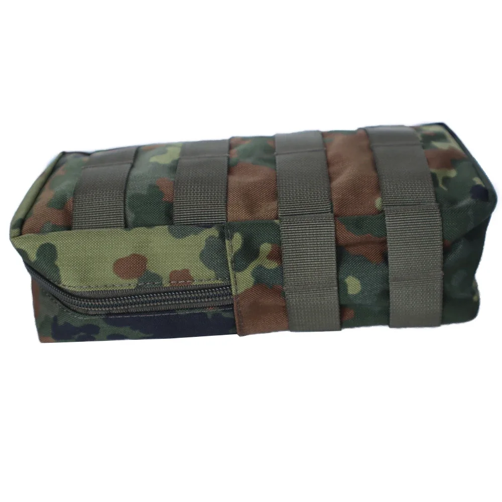 Retro Equipment Bag Multi-functional Large Capacity Outdoor Tactical Green Camouflage Equipment Storage Storage Bag