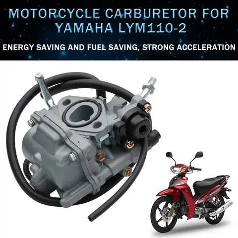 YAMAHA LYM110-2 T110C 2010 오토바이 기화기 예비 부품 2CT2 T110 40B3 아르헨티나 4S9-E4101-11 호환 다양한 모델