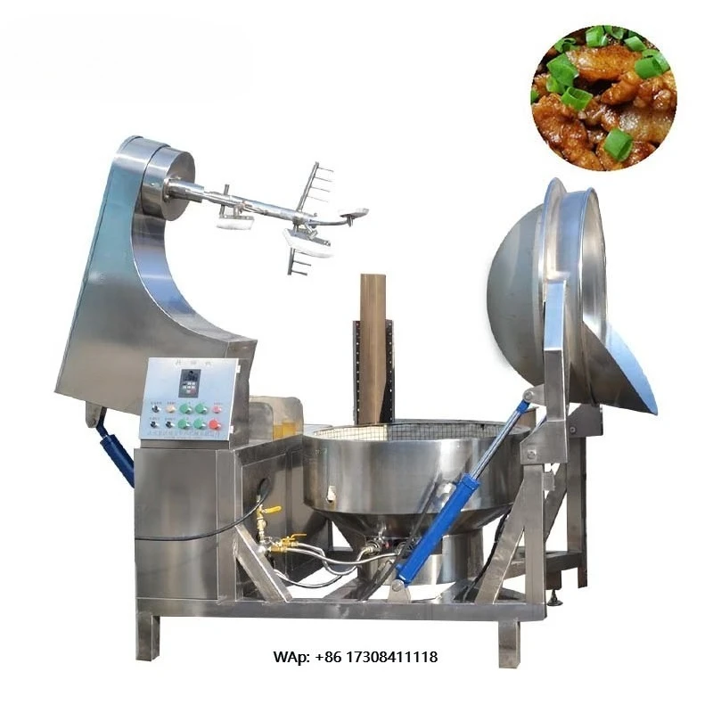 For Sale High Quality Steam Electric Planetary Cooking Machine Industrial Automatic Sausage Fried Rice Machine