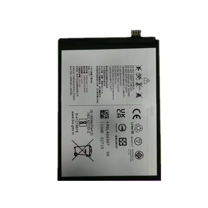New NT01 3.87V 4500mAh High Quality Mobile Phone Battery for Nothing Phone NT01 1 One Rechargeable Lithium Batteries