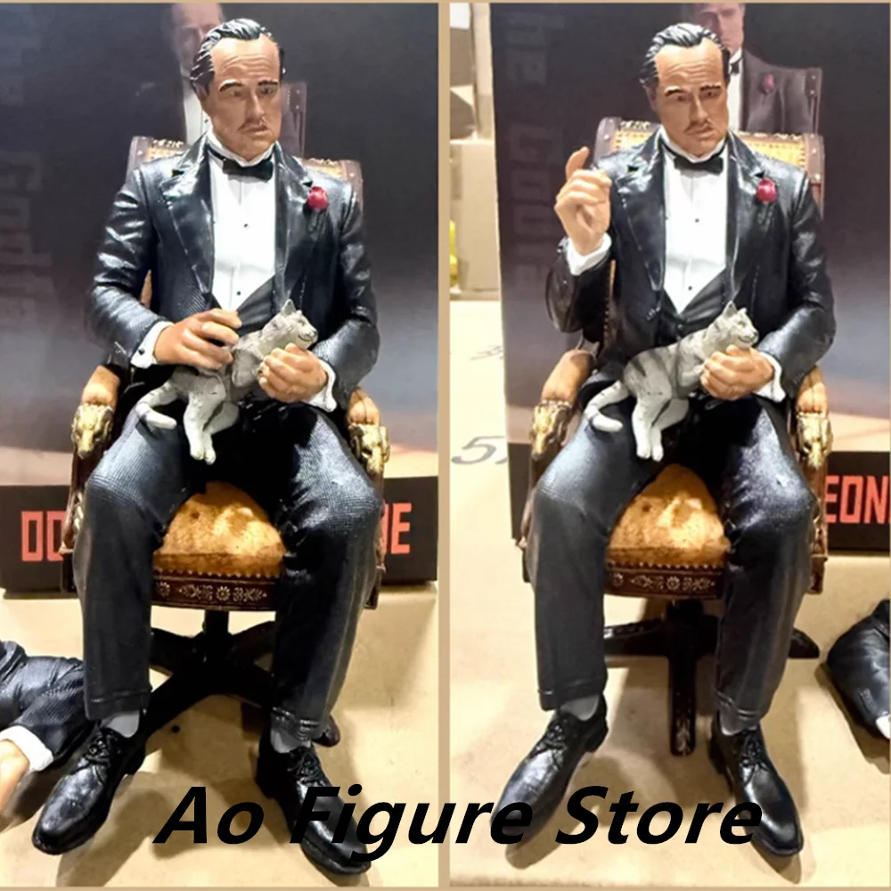 

16 см Крестный отец Вито Корлеоне фигурка ПВХ статуя модель куклы коллекция украшения подарочная игрушка