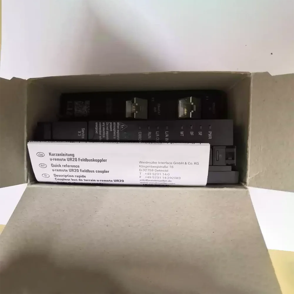 1334910000 1 PCS For Weidmuller Remote IO Network Coupler  UR20-FBC-EC