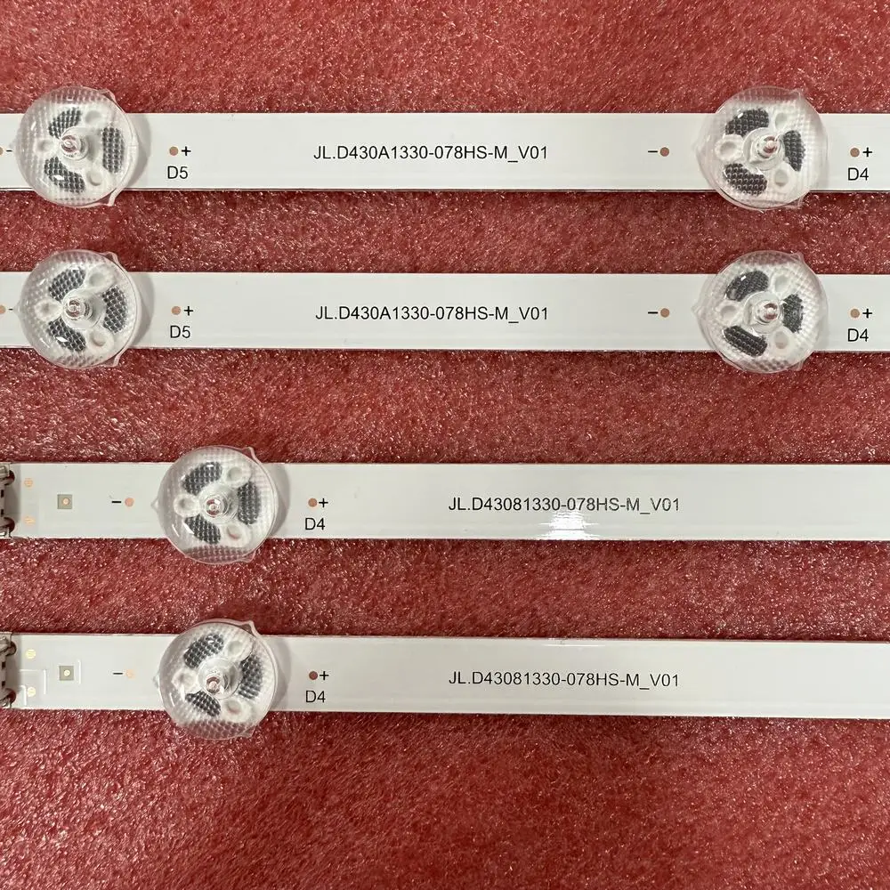 LED Strip(4) For Panasonic TX-43FX550E TX-43FX555E TX-43GS352B TX-43GX551B TX-43GX555E TX-43FS350E TX-43FS352B TX-43GS350E - Image 2