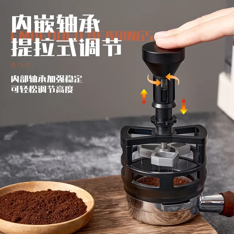 Italian Coffee Cloth Powder Needle Stirring Tool for Easy Breaking Agglomeration Evenly Press and Rotate Mixing Aid Kitchen