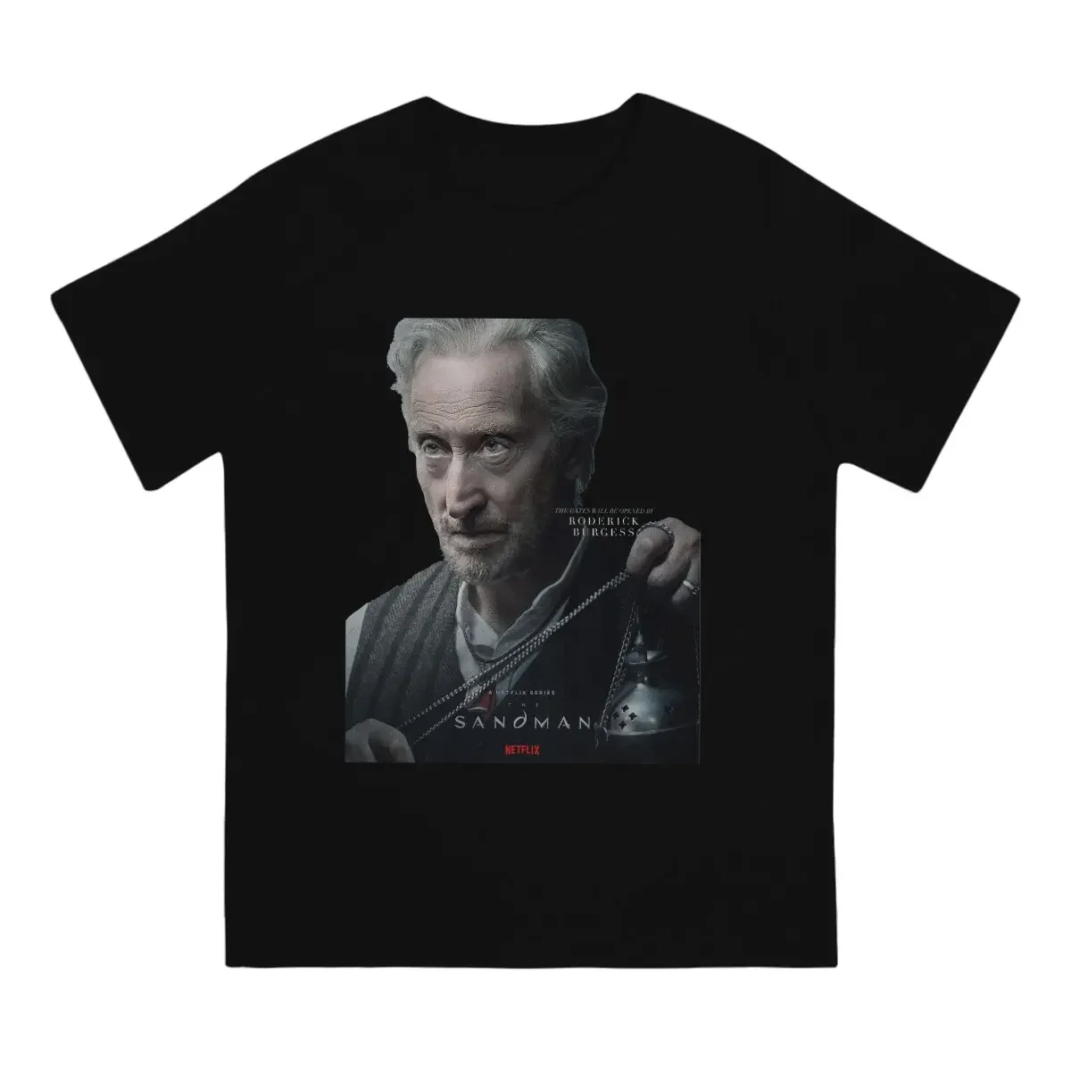 The Sandman Newest TShirt for Men British And American Suspense TV Dramas  Collar Pure Cotton T Shirt Birthday Gifts Tops