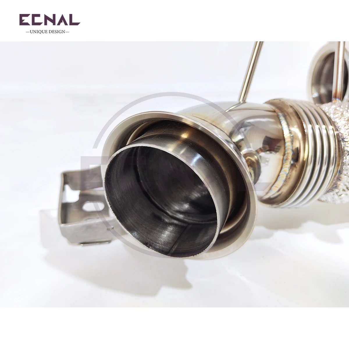 

Ecnal Exhaust for 2020+ Benz gle450 2.5T Insulated Stainless Steel High Flow Quality with opf Straight-through Exhaust Pipe