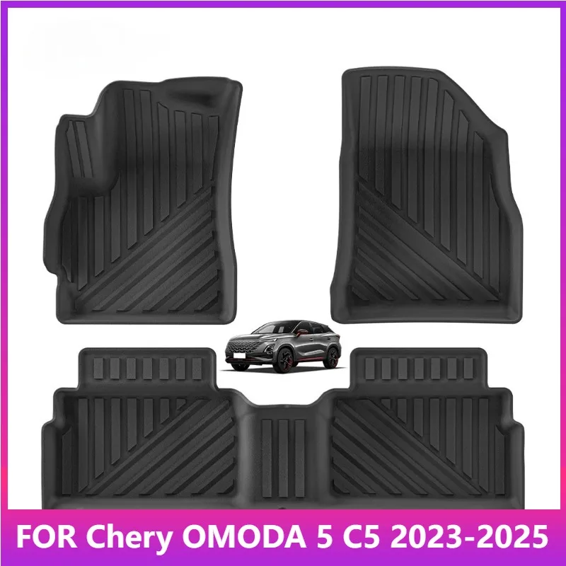 

Floor Mats For Chery OMODA 5 C5 FX Fuel 2023-2025 TPE Car Mats Trunk Mats Pad Protection Waterproof All Weather Accessorie