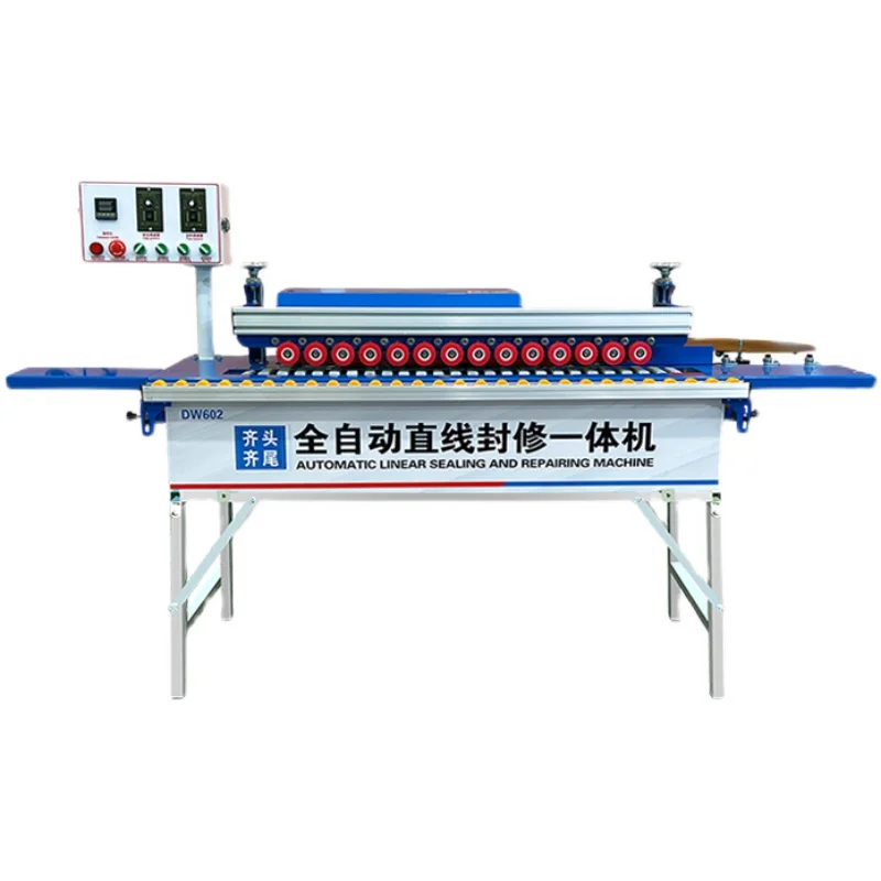 

automatic edge banding machine with gluing, trimming,buffing and end cutting for straight and curve