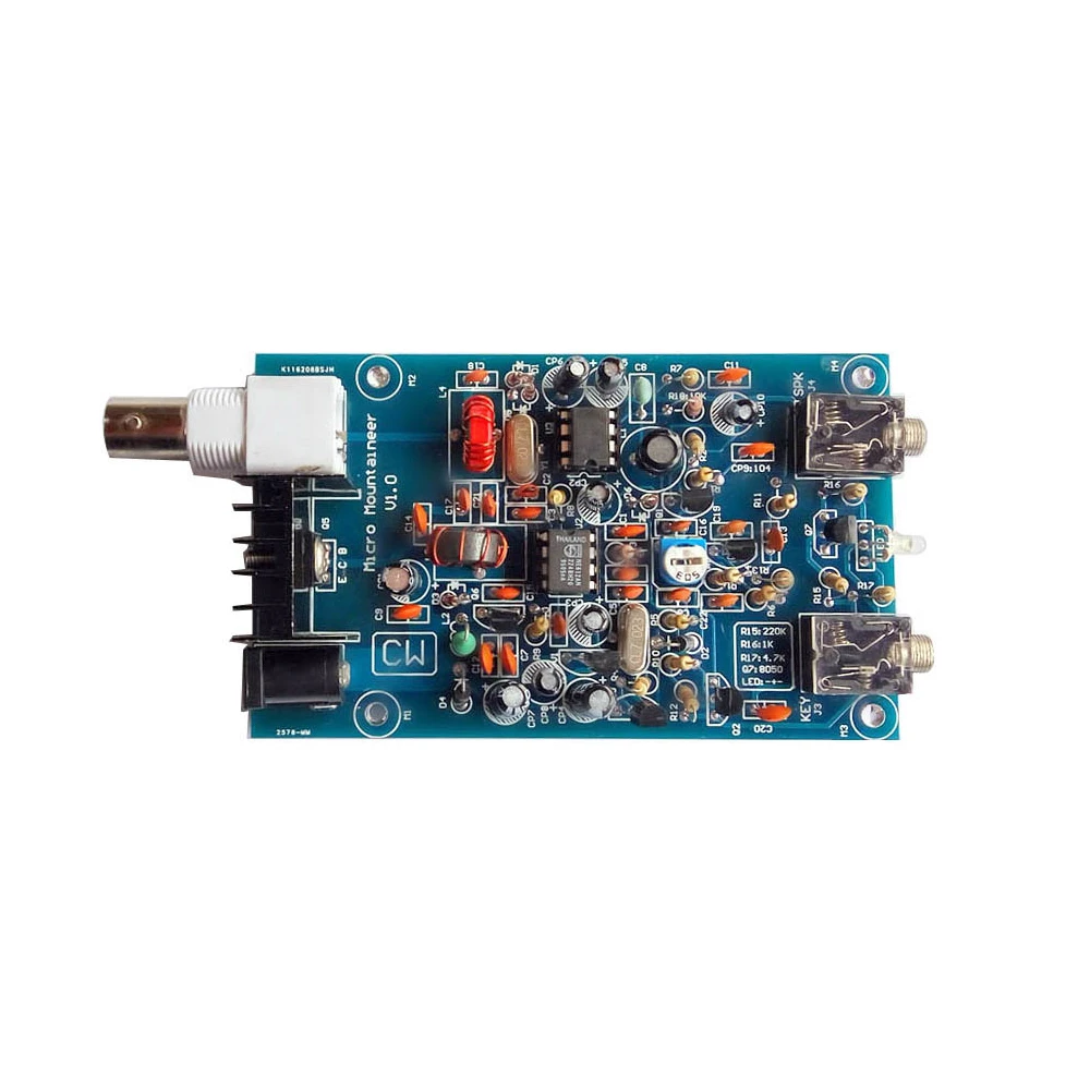 Imagem -03 - Shortwave Transceiver Micro Mountaineer Transmissor Receptor Kits Climber cw 7.023mhz