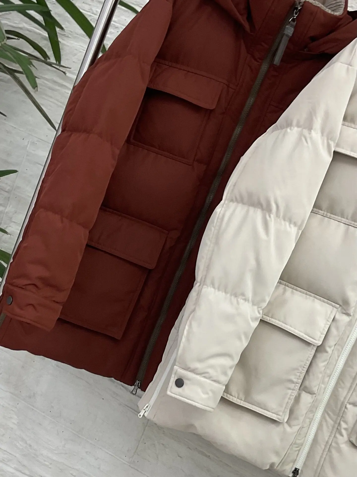 سترة نسائية جديدة من Goose Down لعام 2026، طراز عصري للجنسين، ملابس خارجية دافئة غير رسمية متعددة الاستخدامات