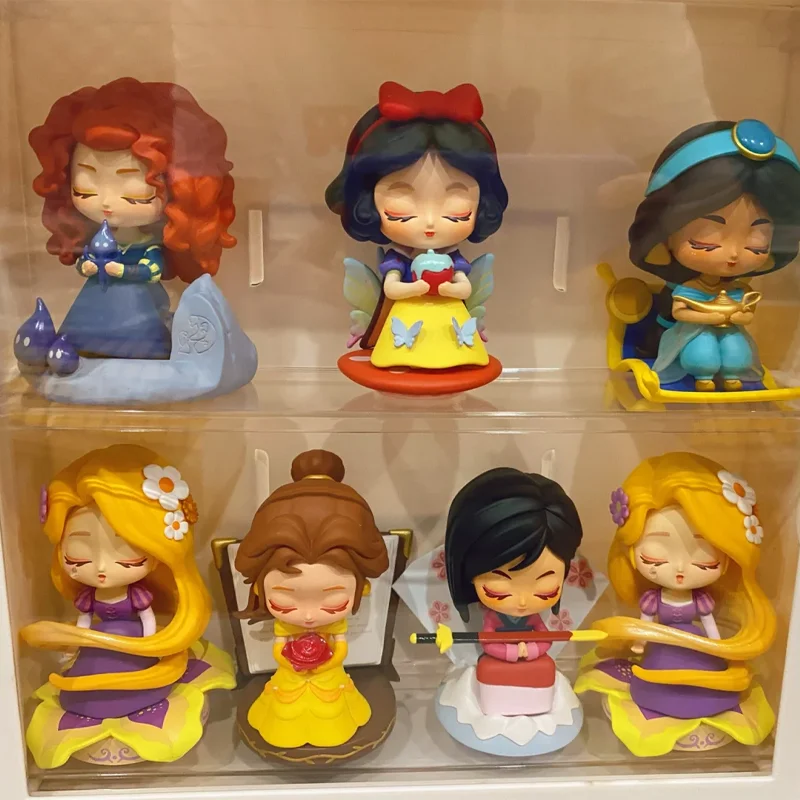 

Станьте лучше, версия себя, серия слепая коробка, милый мультяшный закрытый глаз, модель принцессы, фигурка, украшение для рабочего стола, игрушка в подарок