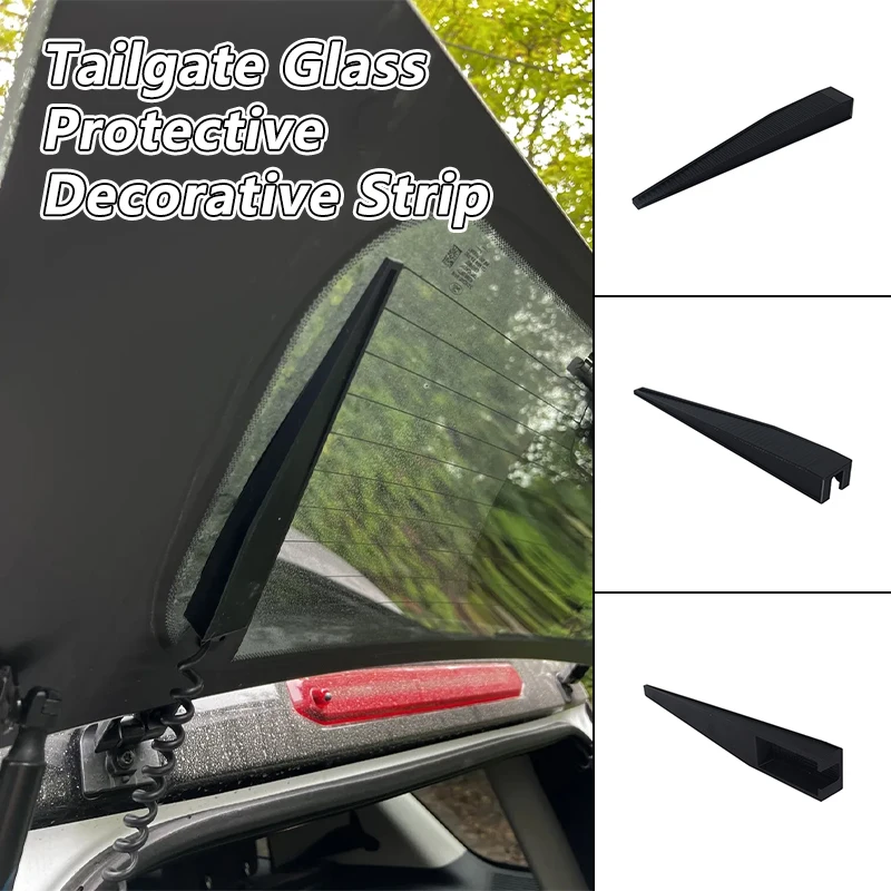 Rear Window Cable Protector Trim Fit For Ford Bronco Sport Tailgate Glass Wire Guard Rear Hatch Heating Wire Protection Accessor