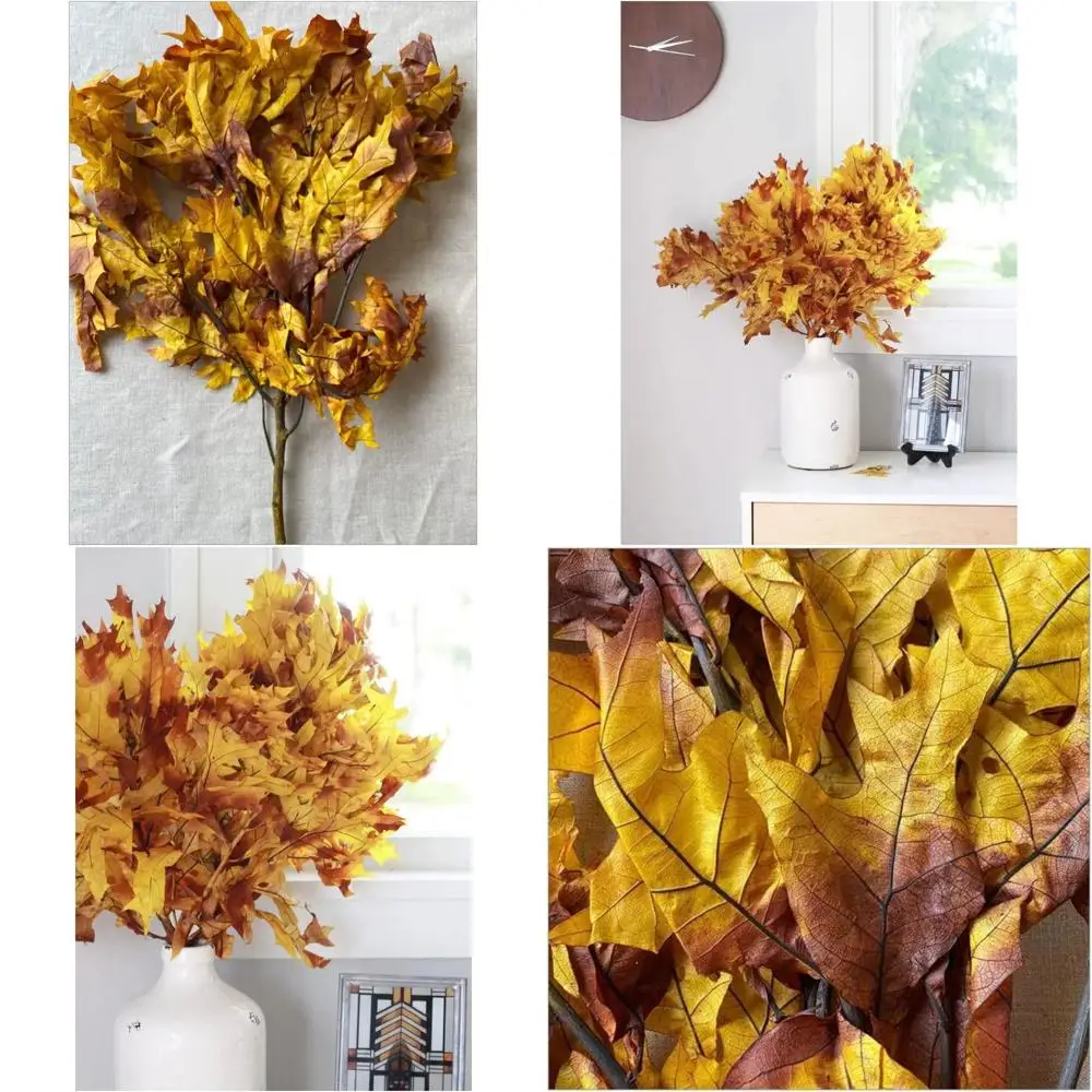 

Долговечные осенние листья дуба для рукоделия и домашнего декора
