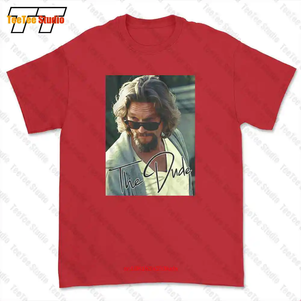 Big Lebowski The Dude Photo Jeff Bridges T-shirt Tee FSHV