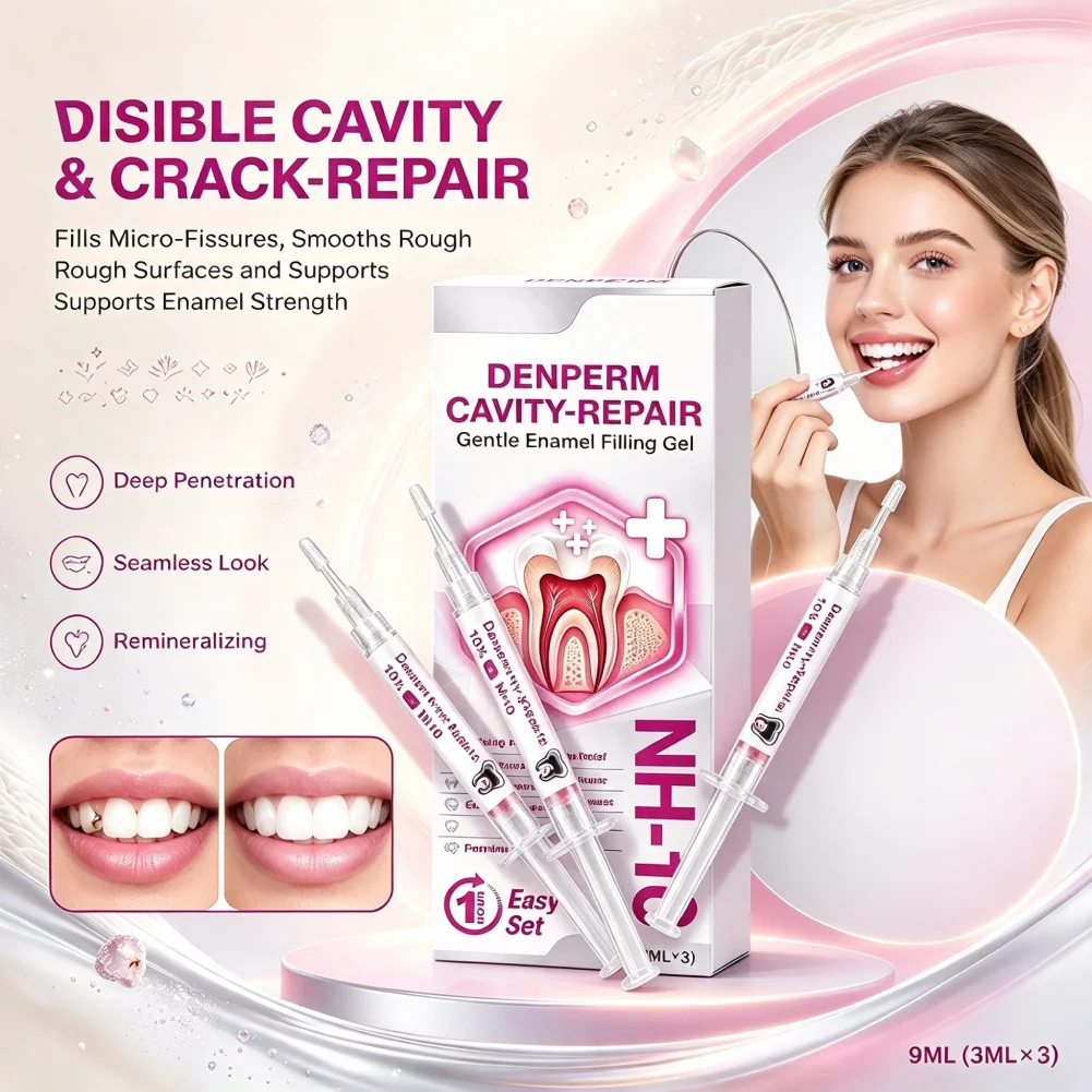 New Upgrade Oral Repair Enamel Filled Gel Clean Care Teeth Root Keep Mouth Fresh Daily Household Dental Cleaning Gel oral care