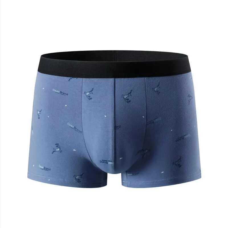 4pcs Men S Panties Cotton Men S Boxers Panties Boys Trend Breathable Teenage Boxers Shorts Thin Style