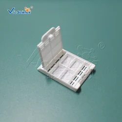 Pathological tissue embedding box histology microtome accessory