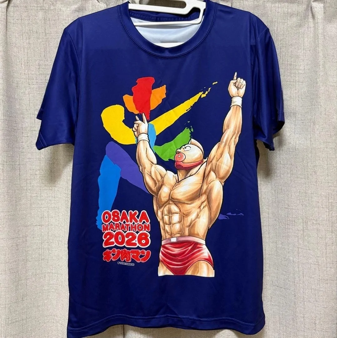 Osaka Marathon 2026 New 3D Print Running Sports Jersey Y2K Oversized T-shirt Suitable for Daily and Training Wear Quick Drying