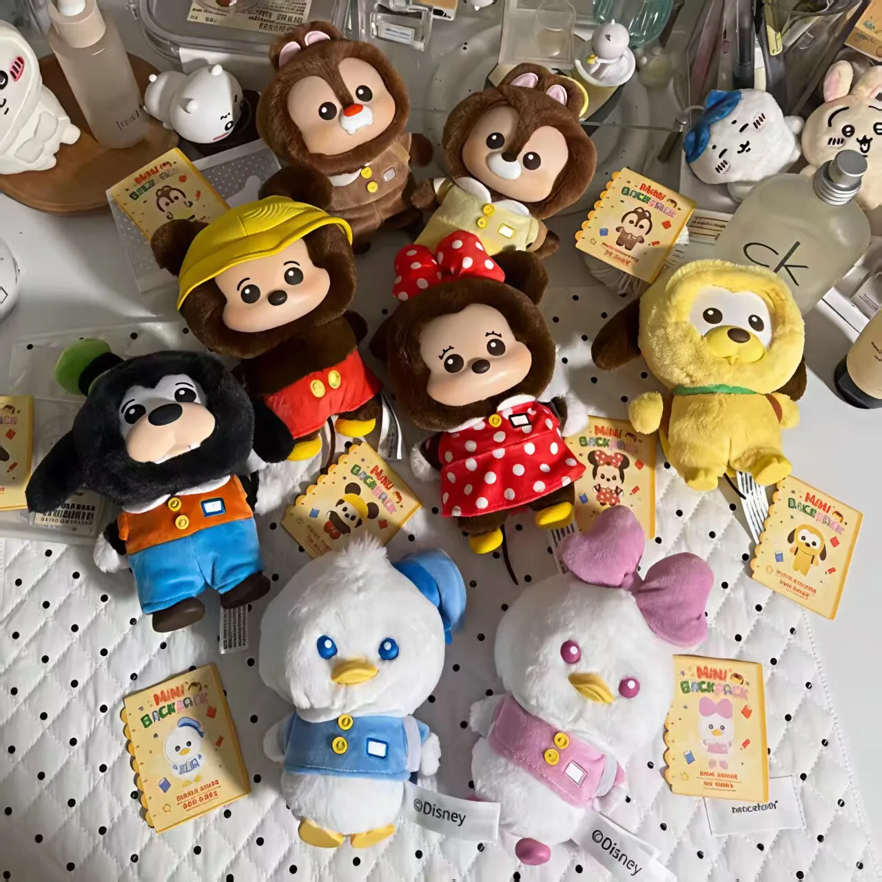 

Disney Mickey & Friends Little Backpack Series Pendant Blind Box Cute Cartoon Hanging Ornament Mystery Bag Collection Doll Gift