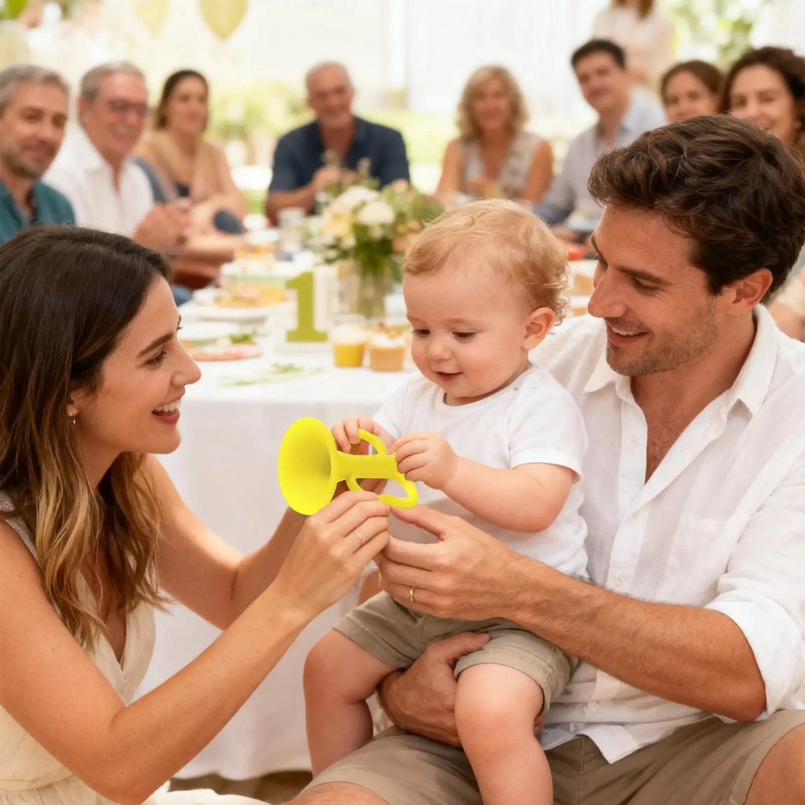 

Baby Teething Toy Sensory Development Silicone Whistle Shape Baby Teether Chew Toy For Shower Living Room Bedtime Stroller