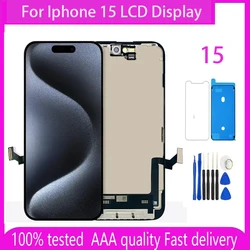 OLED Pantalla For Iphone 15 LCD Display Touch Screen Digitizer Assembly For Iphone 15 A3090 A2846 A3089 A3092 LCD Replacement