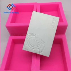 Logo Silicone Mold Made To Order For Soap Making Silicone Customization For Soap Mold Chocolate Mold size