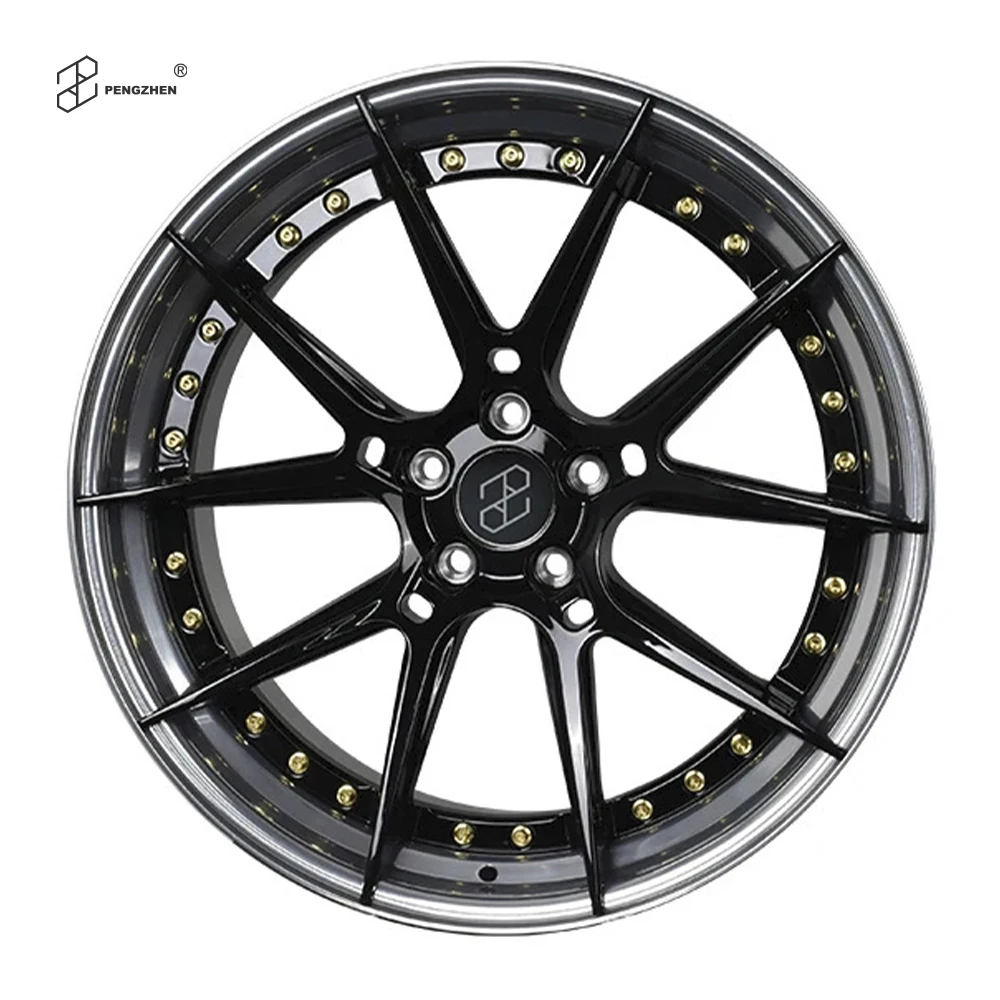 

Black Powder Coating 5 Holes 5X112 Two-piece Structure 20 Inch Car Rims Alloy Wheels for Mer cedes Benz GLC