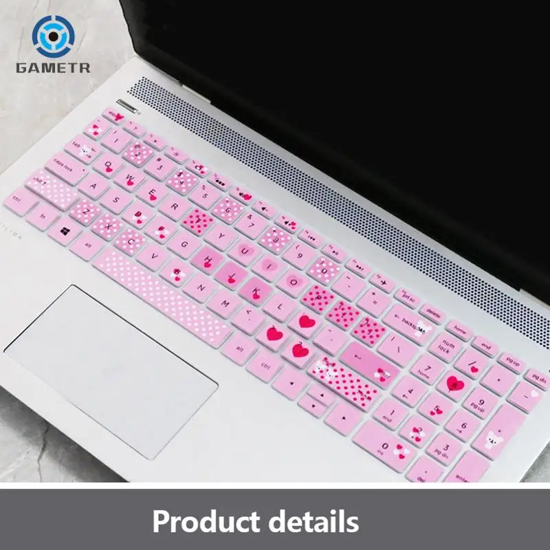 15.6 Inches Silicone Laptop Notebook Keyboard Cover Protector Film for HP Pavilion 250 G8 G7 G6 250 G7 255 G7 G6 256 G6 258 G7