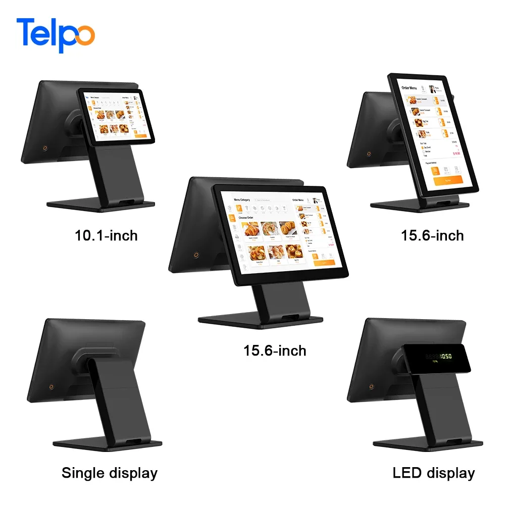 Touch Screen Bill máquina, sistema Android Pos, tudo em um hardware POS, 15 Polegada, Epos