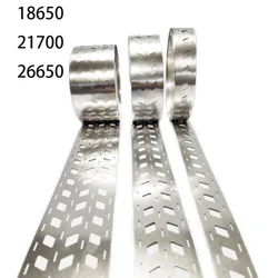 1kg 18650 21700 Li-ion Battery Nickel Strip 0.15mm Steel Nickel Plated 2P 3P 4P Beveled Misalignment Type Spot Weld Nickel Strip