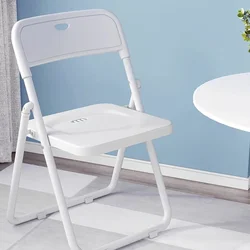 Simple folding chairs Home armchairs Office chairs Conference chairs training outdoor plastic adult high stools