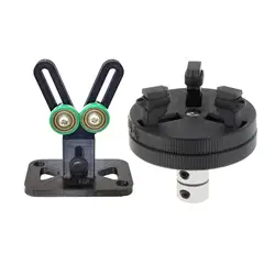 Forward and Reversing Switch Fishing Rod Repair Part Attachments Fishing Winding Machine Set Height 9.2-10.5cm Adjustable Stand