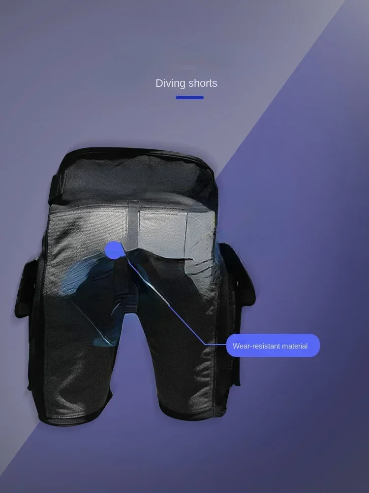 Shorts with Pants Pocket Diving Shorts Split