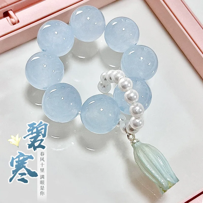 Liao Bo Same Style Bracelet Wearing Flower Small Hand Toy Pliable Temperament Fingertip Crafts Cultural Creative Hand Catenary P