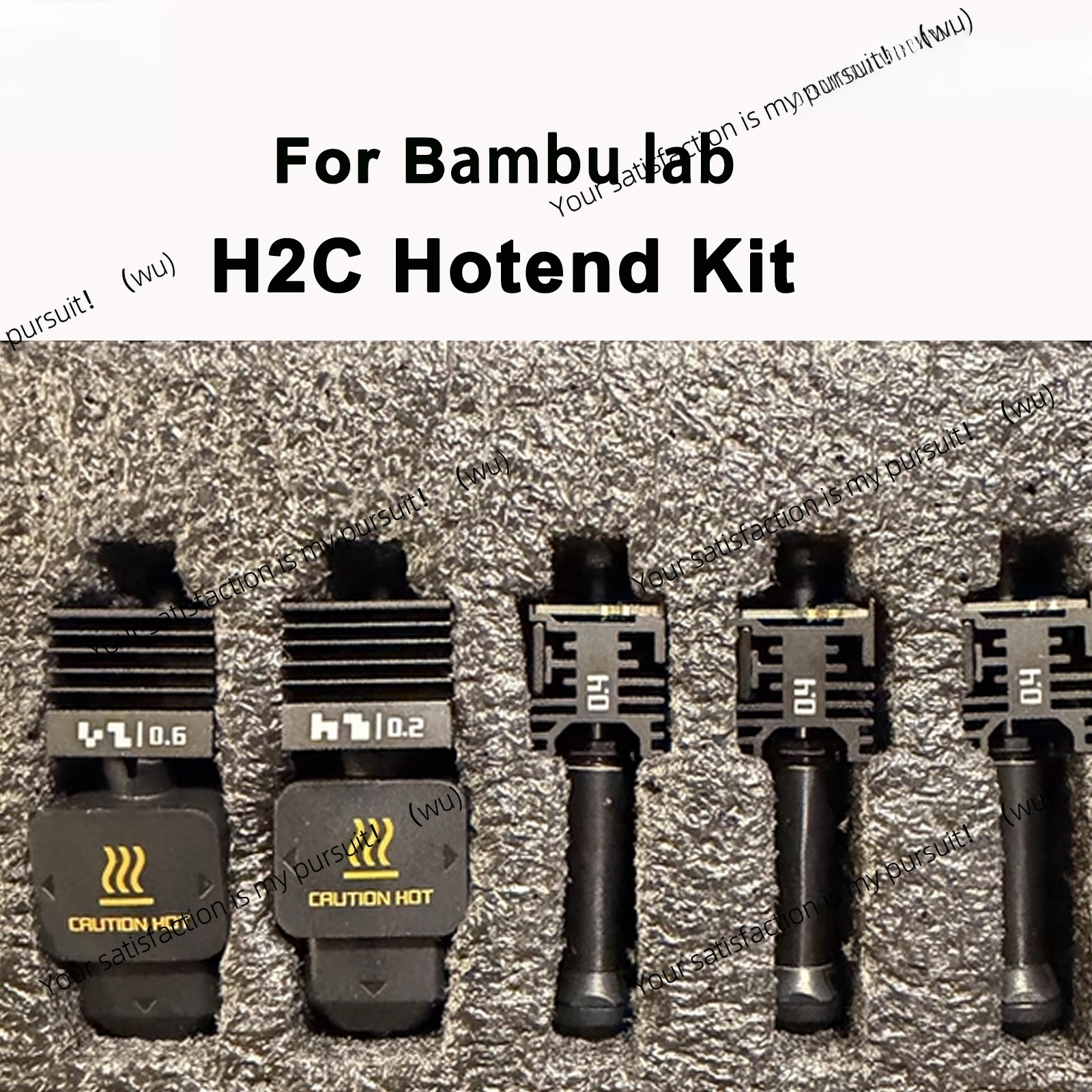 For official original Bambu Lab H2C hot end kit 3D printer accessories
