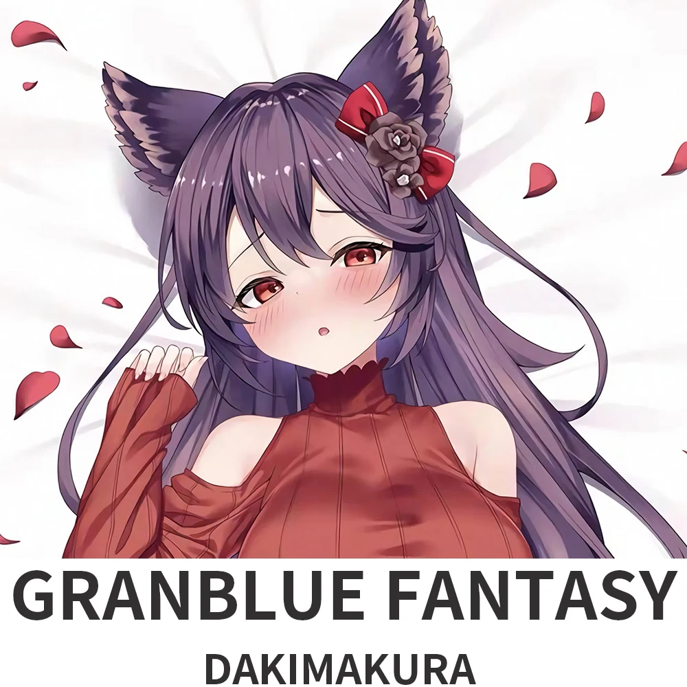 

Granblue Fantasy Dakimakura обнимающая наволочка для тела аниме наволочка