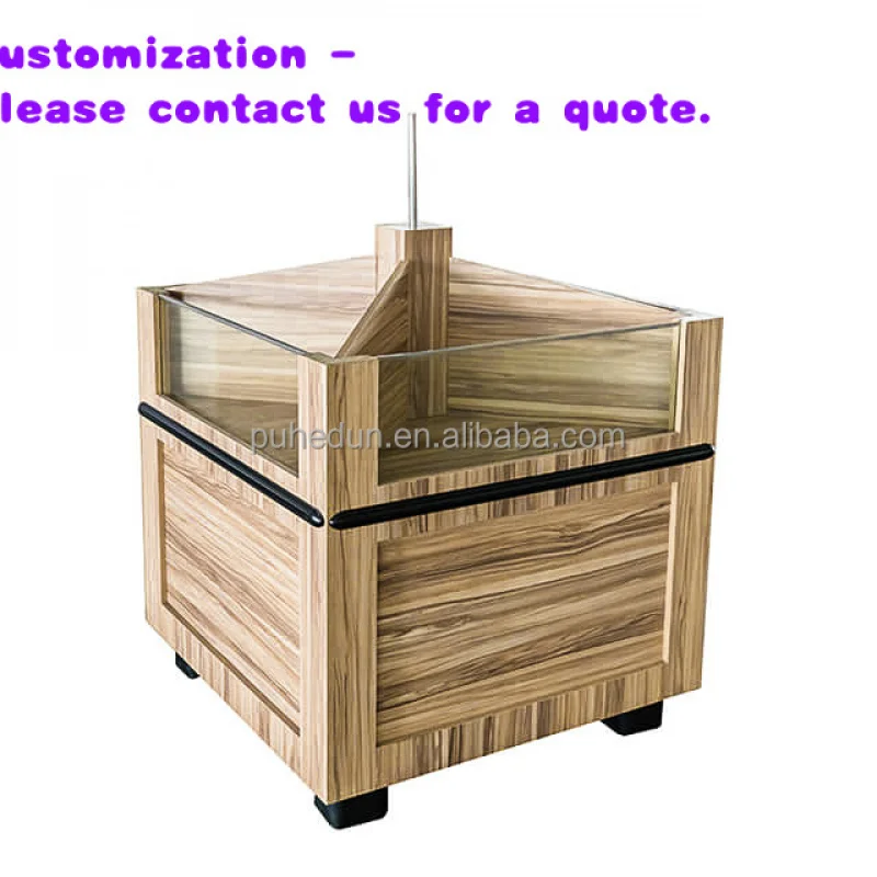 

custom.High-Capacity Wood and Steel Supermarket Shelves Display Rack and Rice Cabinet