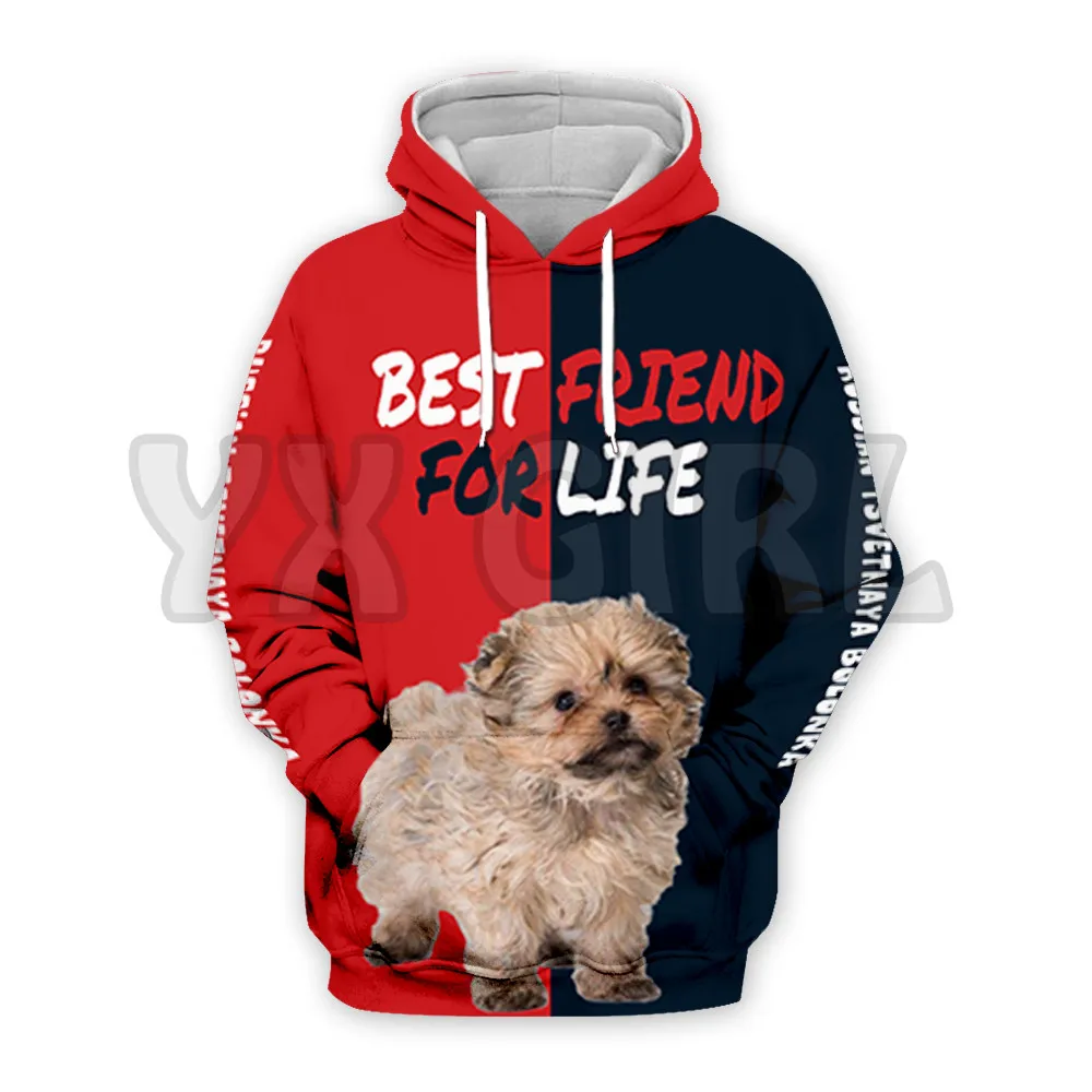 Rough Collie  3D Printed Hoodies  Unisex Pullovers Funny Dog Hoodie Casual Street Tracksuit