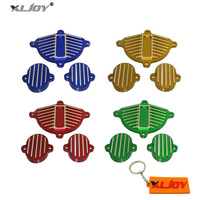 XLJOY Engine YX 160cc 1P60FMK Cam Cover Valve Cap Dress Up Kit For Pit Dirt Bike KLX110 YX 150cc 160cc