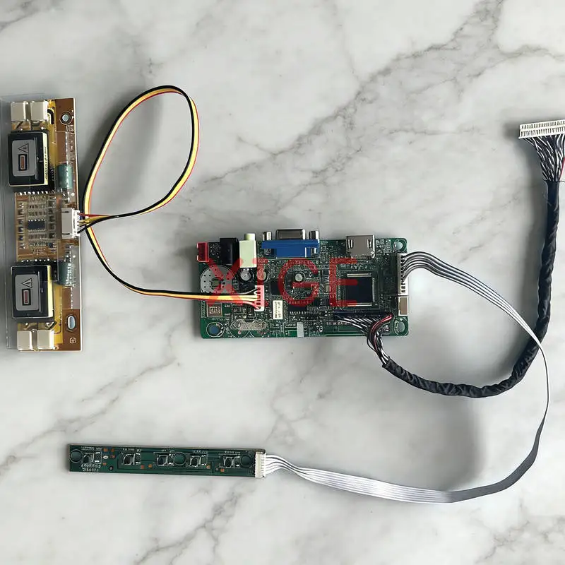 

Display Drive Controller Board Fit M170EG01 M170EG02 M170EU01 M170EN07 4-CCFL 30 Pins LVDS VGA+HDMI 1280x1024 1280*1024 Kit DIY