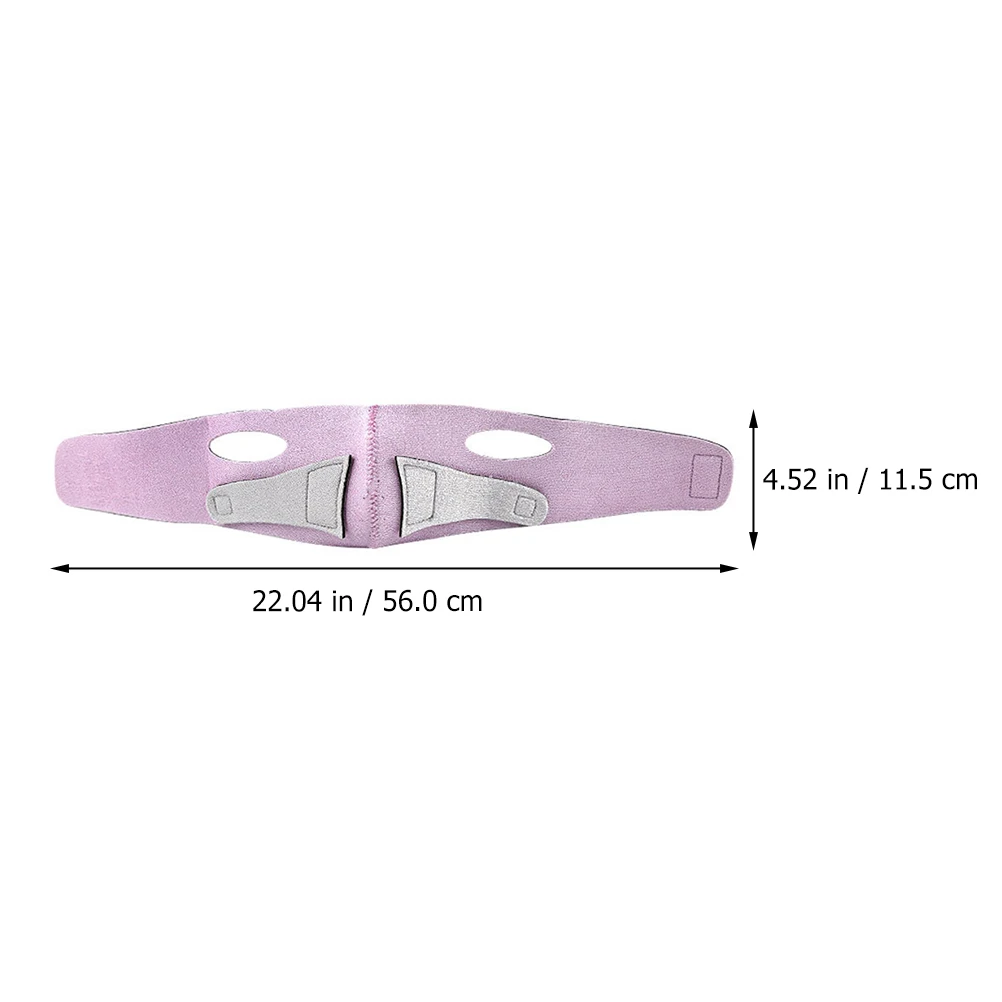 

1pc V Chin Slimming Strap Women Facial Firming Band Breathable Face Lifting Mask Reusable Face Shaper Strap Belt Double