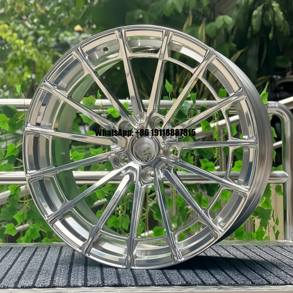 

VLC Custom Chrome Aluminum Alloy Rim 16 17 18 19 20 21 22 Inch 5x114.3 5x112 5x110 5x120 Deep Concave Forged Wheel for bmw M3 M4