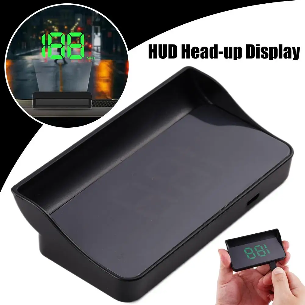 MPH Heads Up Display For Car Windshield Speedometer Projector Digital HUD Speedometer USB Cable Plug And Play Large Font Display
