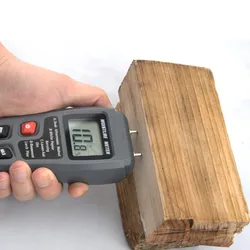 1PC EMT10 Hygrometer Accurate Large LCD Display Wood Moisture Tester Digital Wall Moisture Detector Wood Wood Moisture Meter