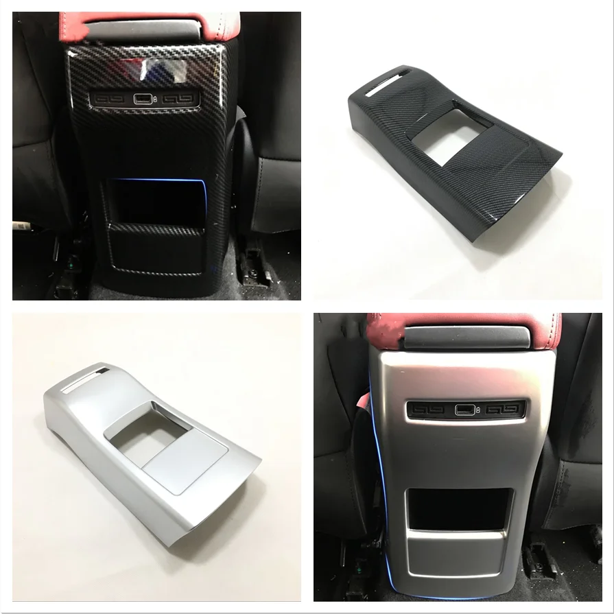 

Для Geely Coolray sx11 2018-2020 2021 2022, аксессуары, автомобильный задний кондиционер, розетка переменного тока, декоративная крышка, накладка