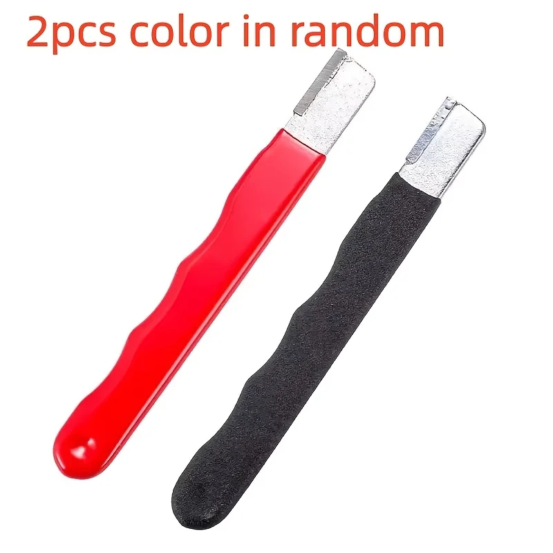2pcs/pack Random Color gardening scissors sharpener