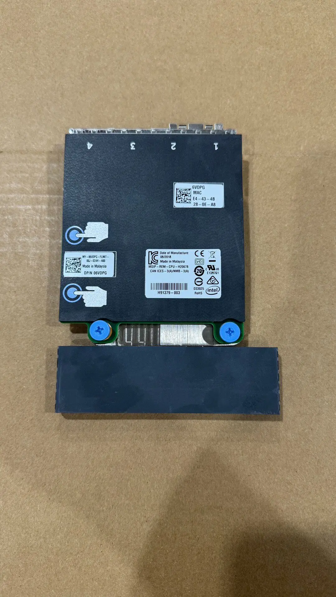 Suitable for Dell 06VDPG network card with dual optical and dual electrical ports X710+I350 1G+10GB 10G fiber optic network card