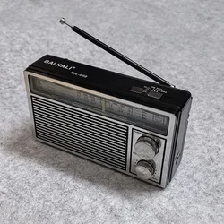 Vintage new radio short wave king large volume rechargeable high sensitivity